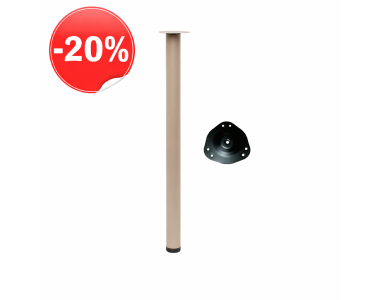 Опора меблева 60*820 GIFF Rondella G5 сатин (РОЗПРОДАЖ)