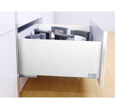 Ящик висувний FlatBox L=550 H=199 білий (GIFF)