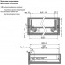 Направляючі прихованого монтажу LinkenSystem SYNCHRO-3D L=400 (35 кг) 16-19мм повного висуву З ДОТЯГОМ 