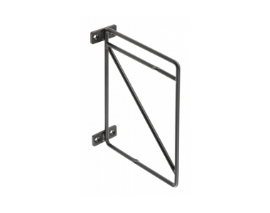 Консоль металічна LOFT ROD чорний мат 21*16см (1 шт.)