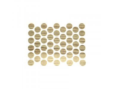 Заглушка конфірмата самоклеюча 3535 Weiss (50 шт)