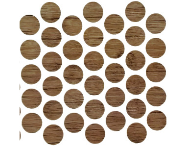 Заглушка конфірмата самоклеюча 0285 Weiss (50 шт)