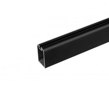 Штанга гардеробна Slider A29-29 L=3000 чорний матовий