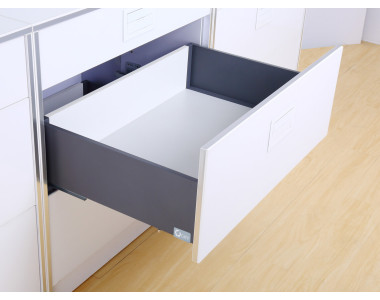 Ящик висувний FlatBox L=550 H=116 графіт (GIFF)