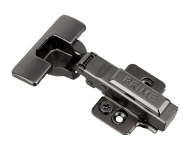 Завіса накладна з дотягом 3D Clip-On чорний нікель GIFF PRIME D35 H=0 