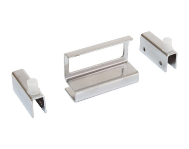 Завіса для скла GIFF хром