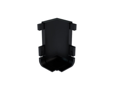 КУТ ВНУТРІШНІЙ профіль GOLA L, пластик, чорний матовий, Zamak Linken System КУТ ВНУТРІШНІЙ профіль GOLA L, пластик, чорний матовий, Zamak Linken System