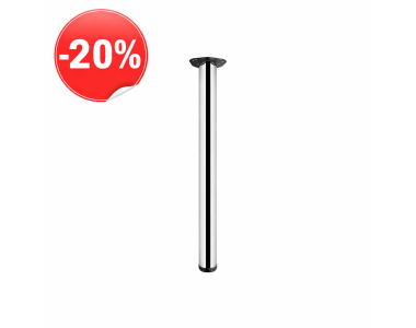 Опора меблева 60*710 GIFF Rondella G2 хром (РОЗПРОДАЖ)