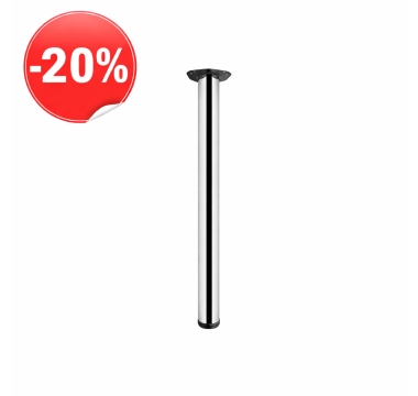 Опора меблева 60*710 GIFF Rondella G2 хром (РОЗПРОДАЖ)