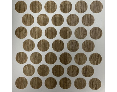 Заглушка конфірмата самоклеюча дуб сонома 4763 Weiss (50 шт)