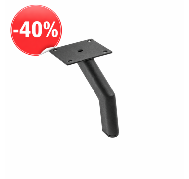 Ніжка меблева GTV STOMP H-120 Чорний (РОЗПРОДАЖ)