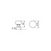 Ручка кнопка Gamet GN13-R203 Soft Touch фісташковий