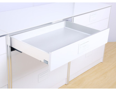 Висувний ящик FlatBox L=400 H=84 білий (GIFF )