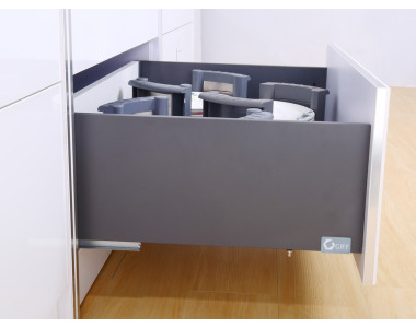 Висувний ящик FlatBox L=500 H=199 графіт (GIFF )