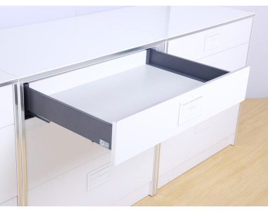 Висувний ящик FlatBox L=450 H=84 графіт (GIFF )