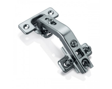 Завіса GTV 135* (90-25*) + опорна планка Н=2 (ZP-KT135H2-BE)