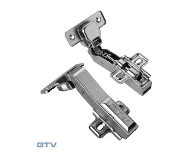Завіса GTV 45* гідравлічна + опорна планка Н=2 (ZM-HCKT45-BE)