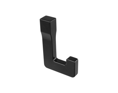 Гачок Gamet WР 37-L31 чорний матовий